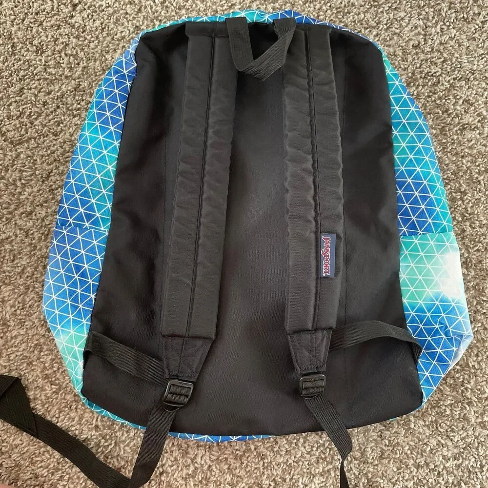 Blue/Turquoise JanSport Backpack
